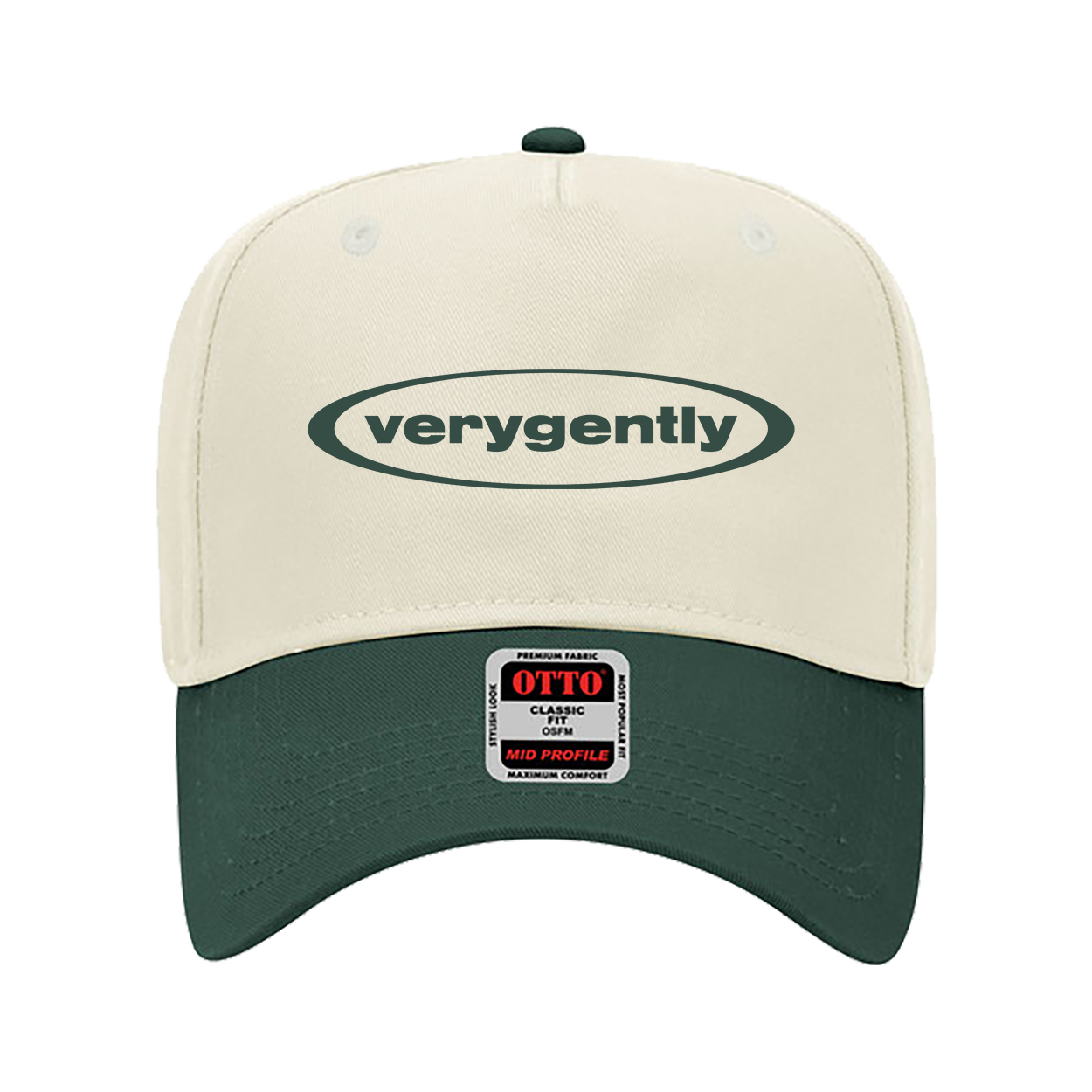 Verygently Embroidered Logo Hat